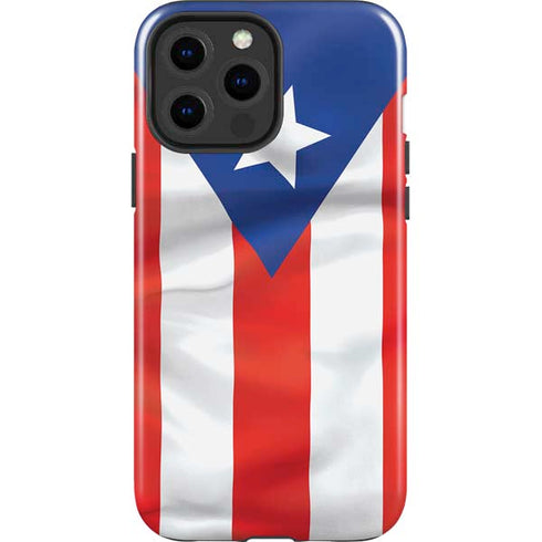 Puerto Rico Flag iPhone 15 Pro Max Impact Case